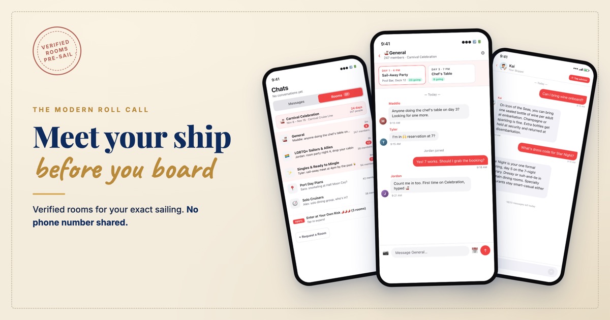 What Is a Cruise Roll Call? (And Why Yours Probably Moved to WhatsApp ...